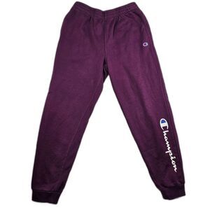 Champion Authentic Active Wear Jogger Sweatpants Purple Boy's Size XL